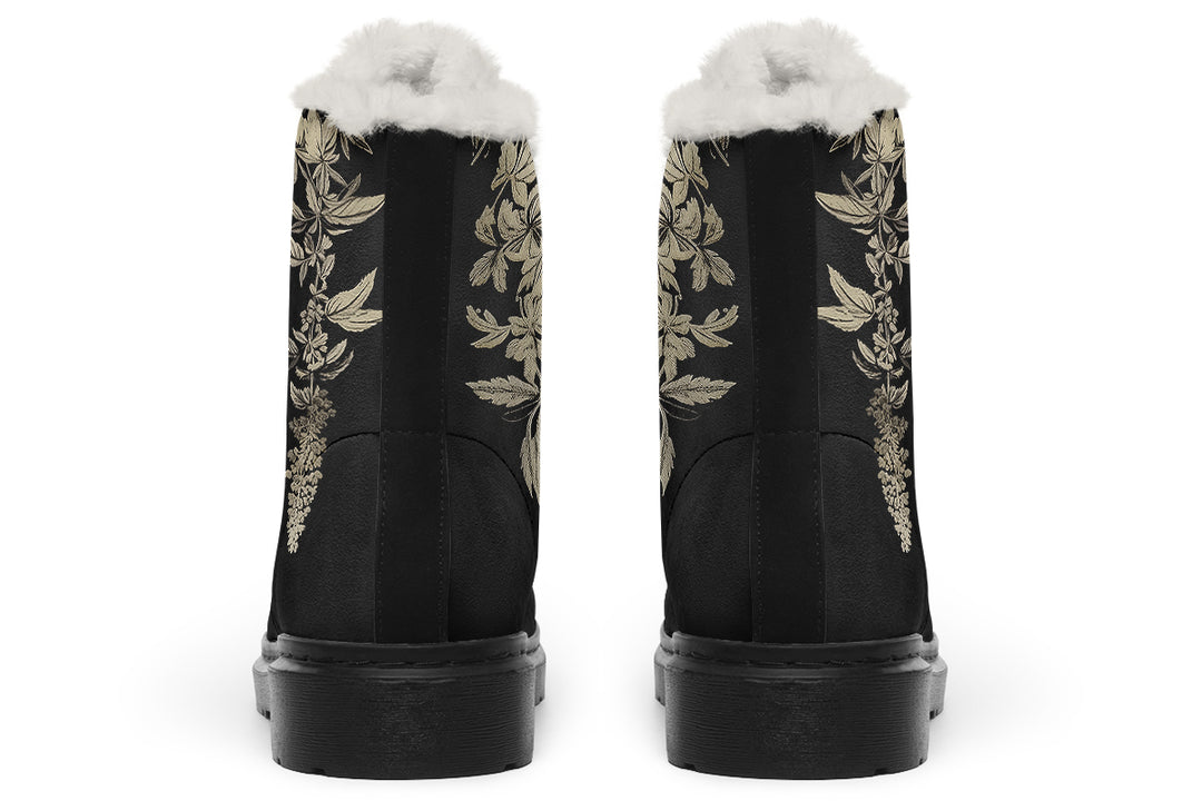 Black Night Ivy Winter Boots