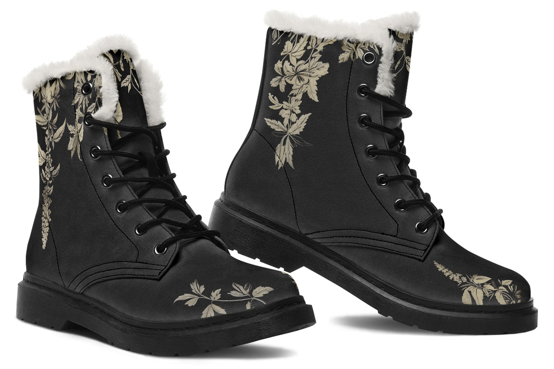 Black Night Ivy Winter Boots