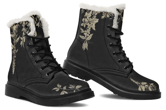 Black Night Ivy Winter Boots