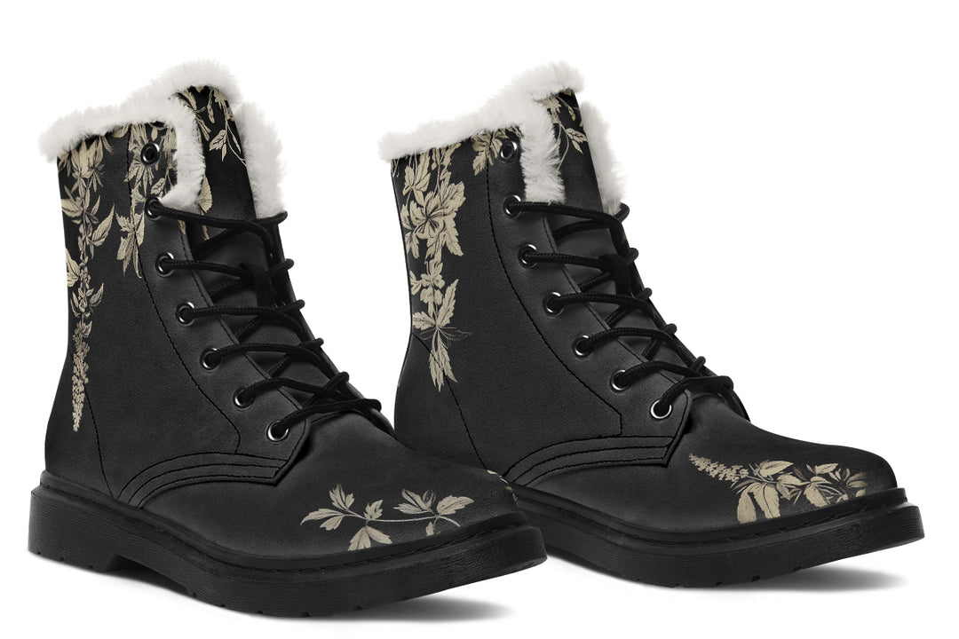 Black Night Ivy Winter Boots