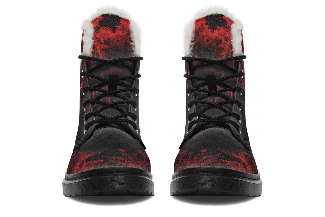 Black Oops My Bad Winter Boots