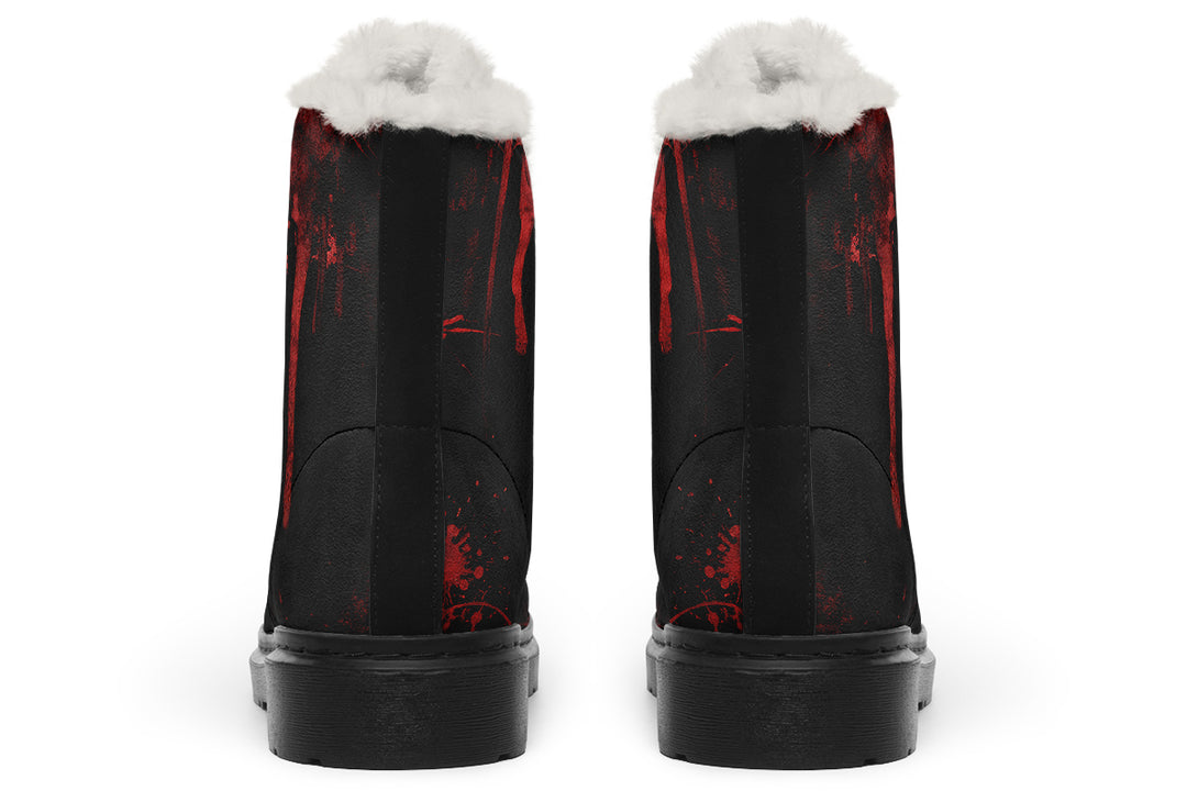 Black Oops My Bad Winter Boots