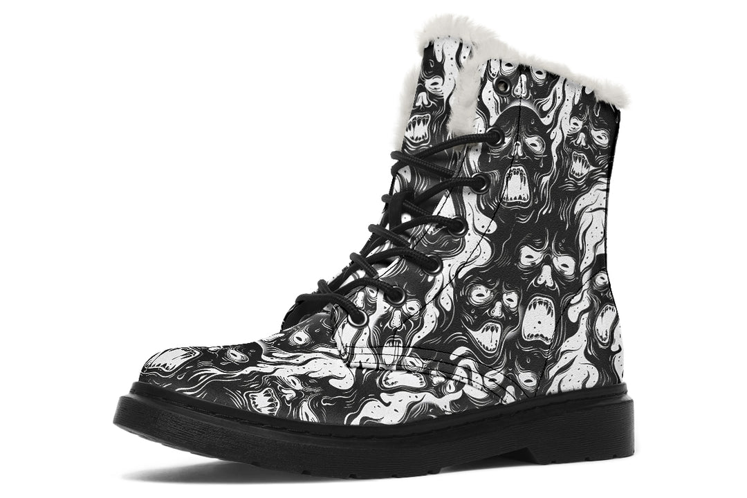 Black Torment Winter Boots