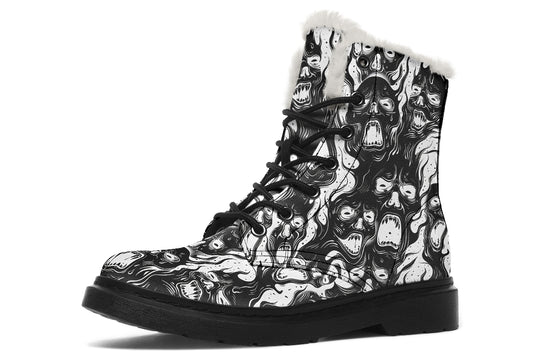 Black Torment Winter Boots