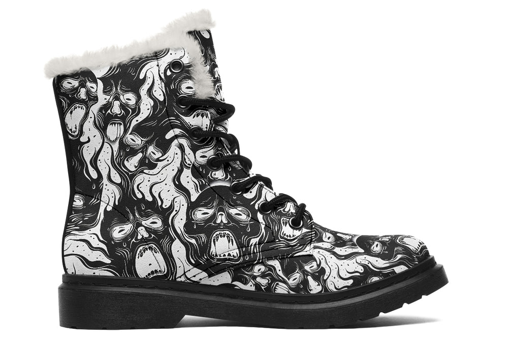 Black Torment Winter Boots