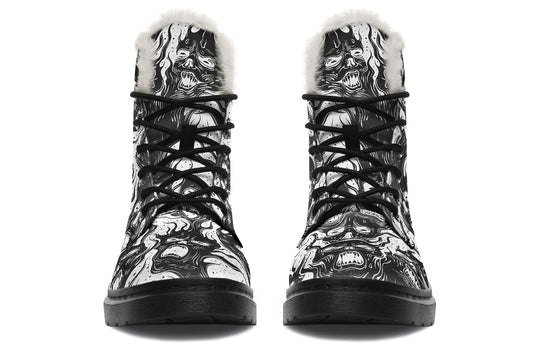Black Torment Winter Boots