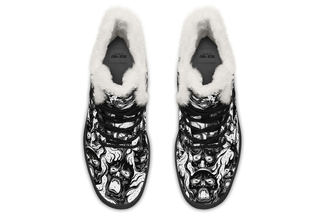 Black Torment Winter Boots