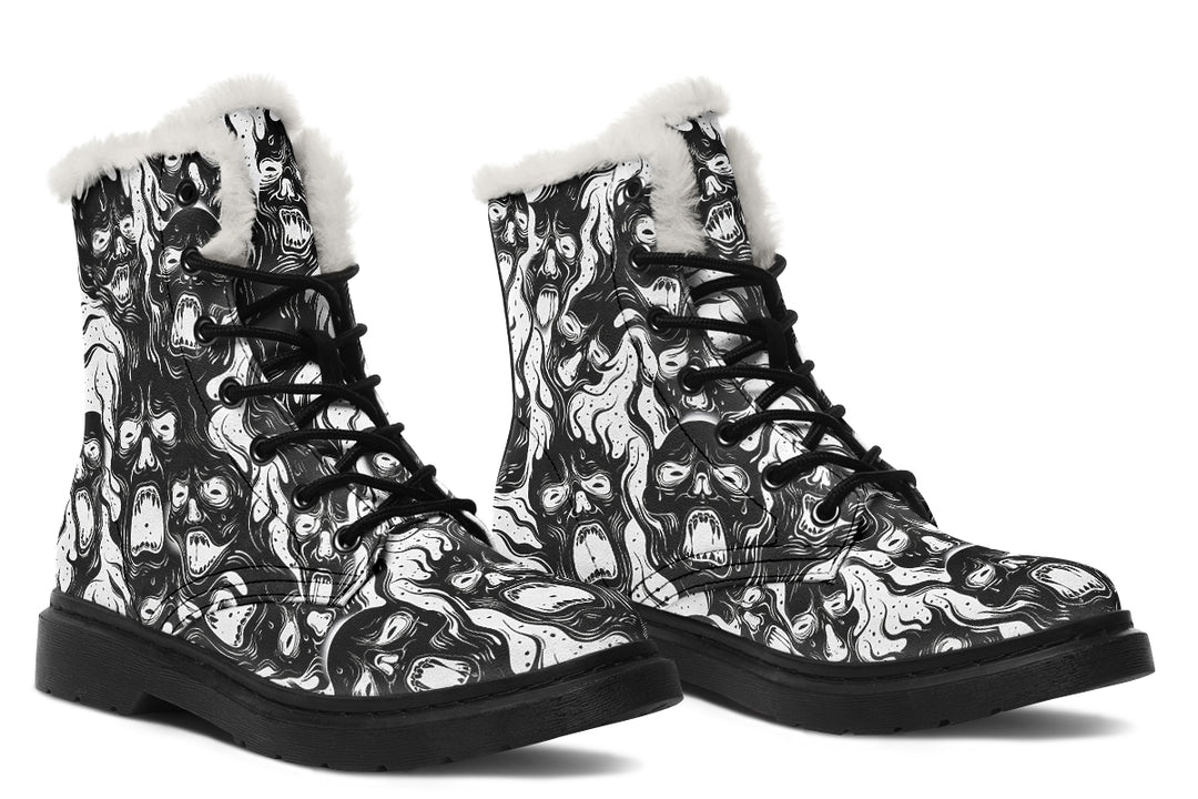 Black Torment Winter Boots
