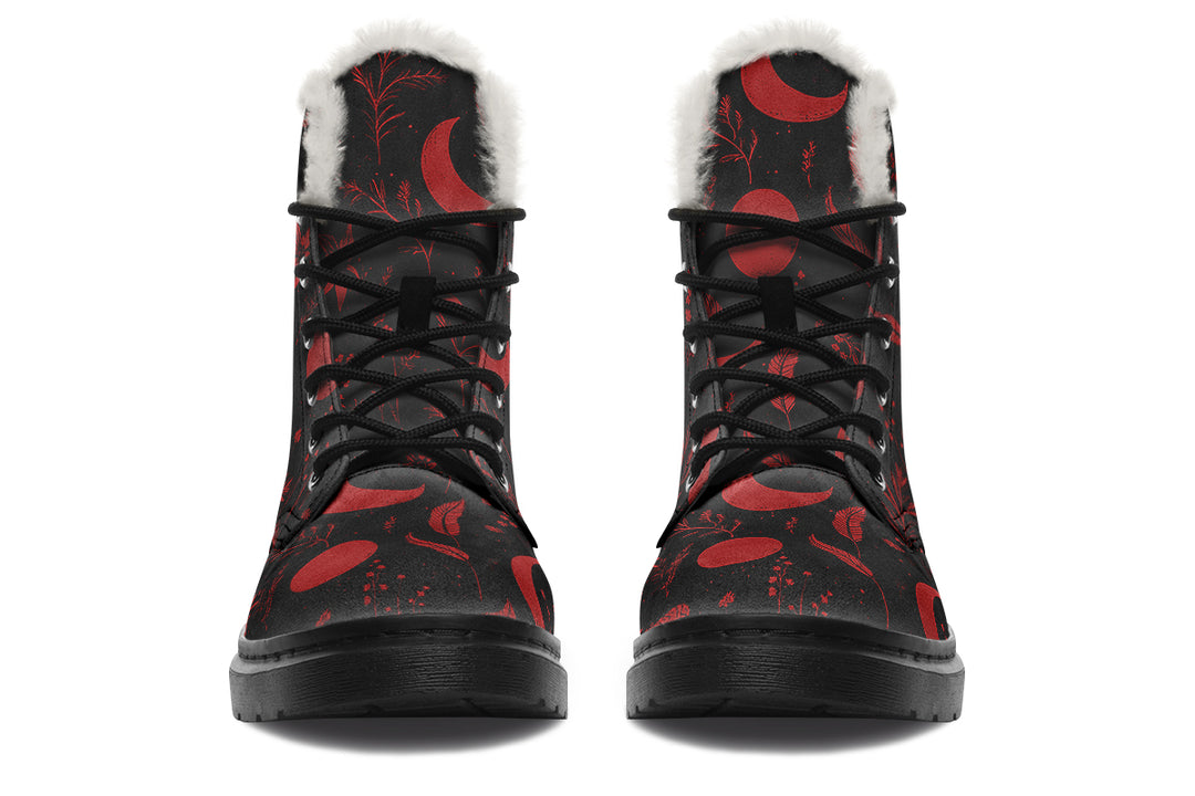 Blood Moonlit Botanica Winter Boots