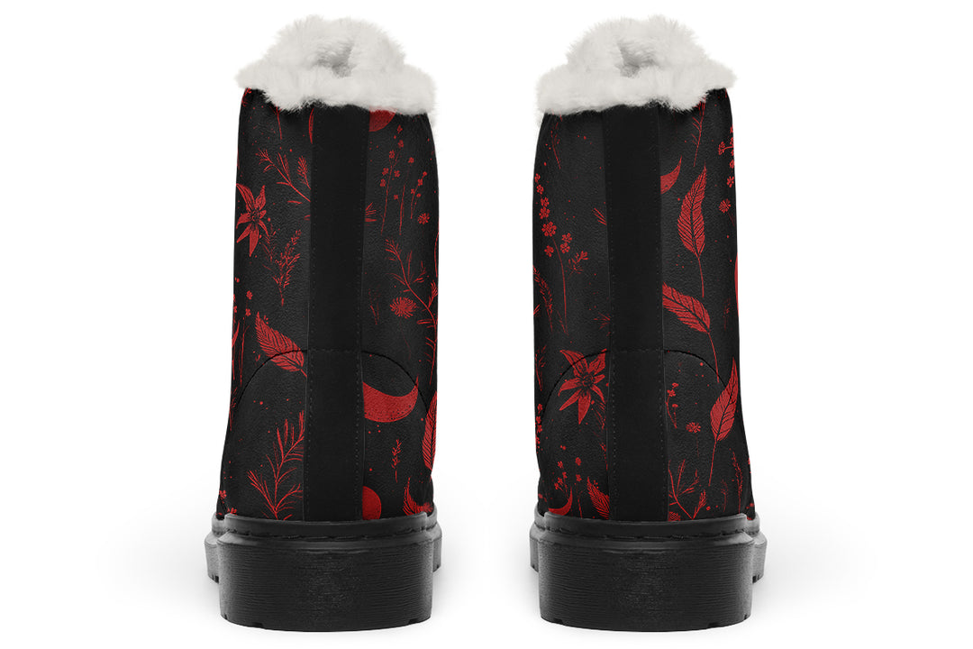 Blood Moonlit Botanica Winter Boots