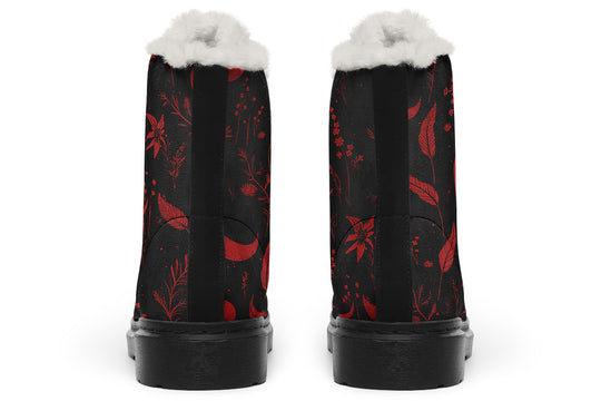 Blood Moonlit Botanica Winter Boots