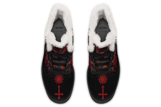 Blood Vampire Study Winter Boots