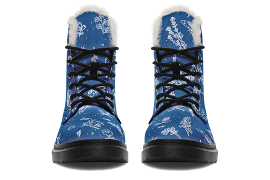 Blue Nightshade Winter Boots