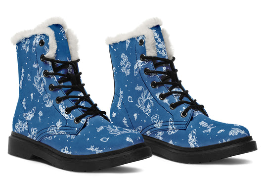 Blue Nightshade Winter Boots