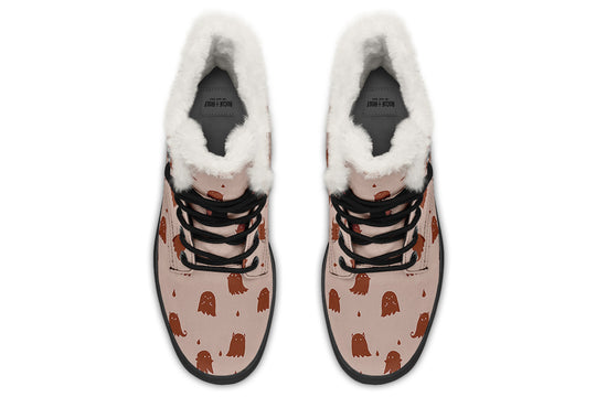 Blush Ghost Party Winter Boots