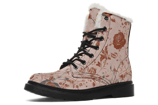 Blush Rose Romance Winter Boots