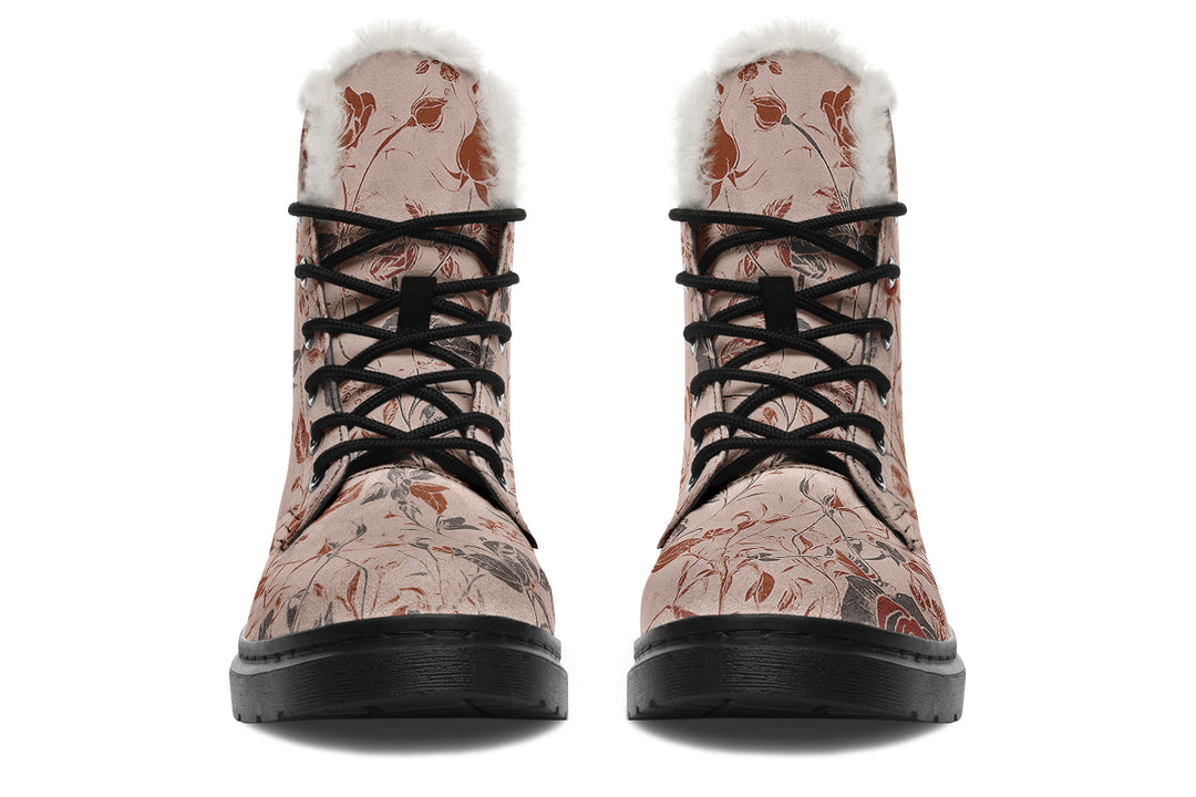 Blush Rose Romance Winter Boots