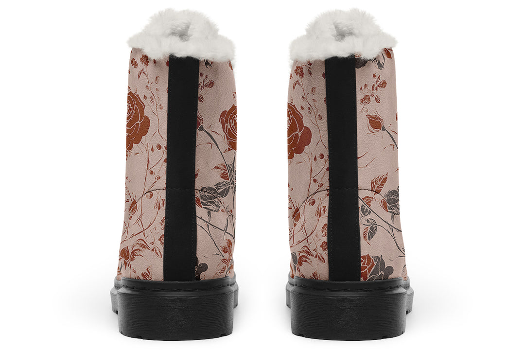 Blush Rose Romance Winter Boots