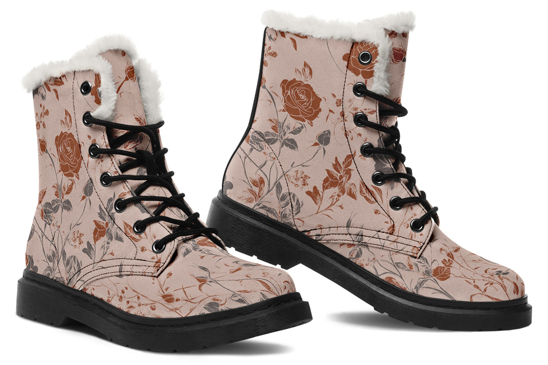 Blush Rose Romance Winter Boots
