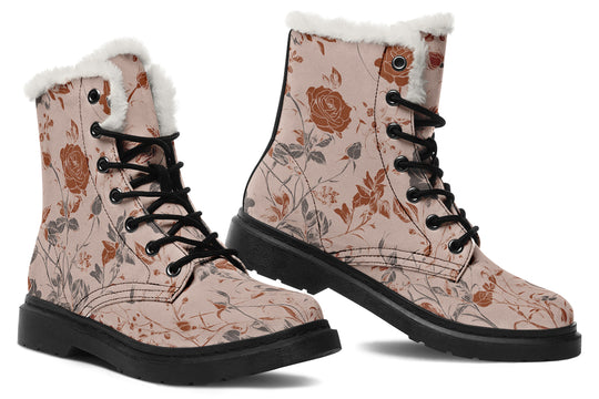Blush Rose Romance Winter Boots
