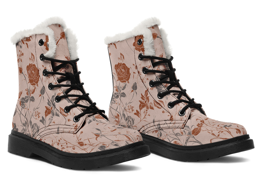 Blush Rose Romance Winter Boots