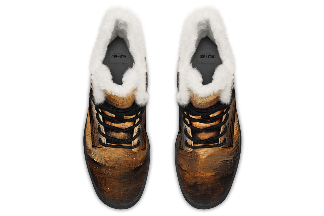Burnt Ochre Winter Boots