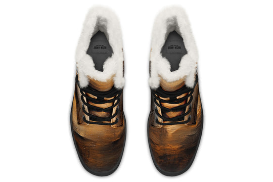 Burnt Ochre Winter Boots