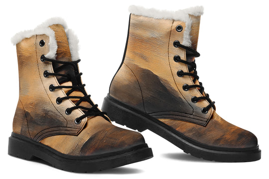 Burnt Ochre Winter Boots