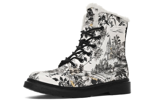 Castle in Bloom Winter Boots