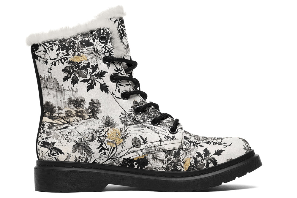 Castle in Bloom Winter Boots
