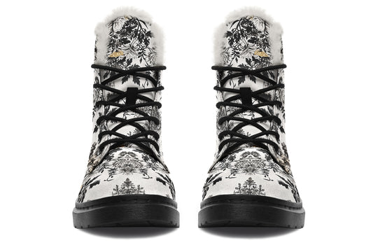Castle in Bloom Winter Boots