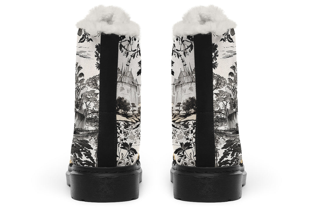 Castle in Bloom Winter Boots