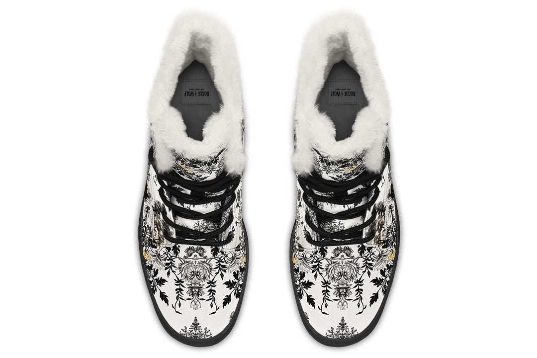 Castle in Bloom Winter Boots