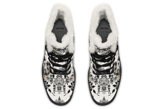 Castle in Bloom Winter Boots