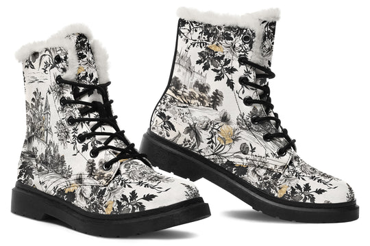 Castle in Bloom Winter Boots
