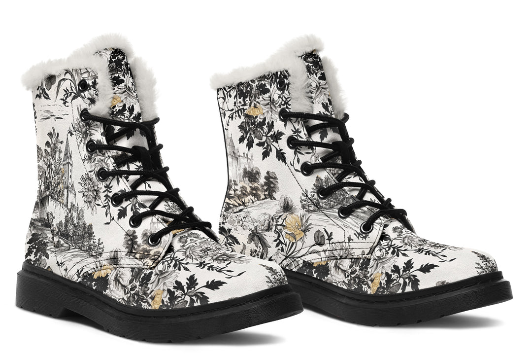 Castle in Bloom Winter Boots