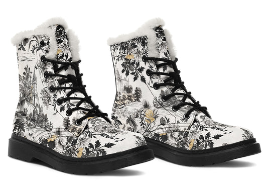 Castle in Bloom Winter Boots