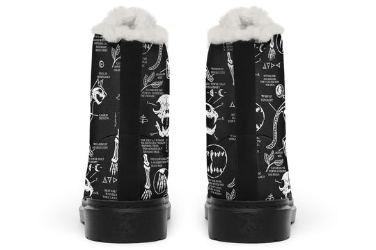 Cat Study Winter Boots