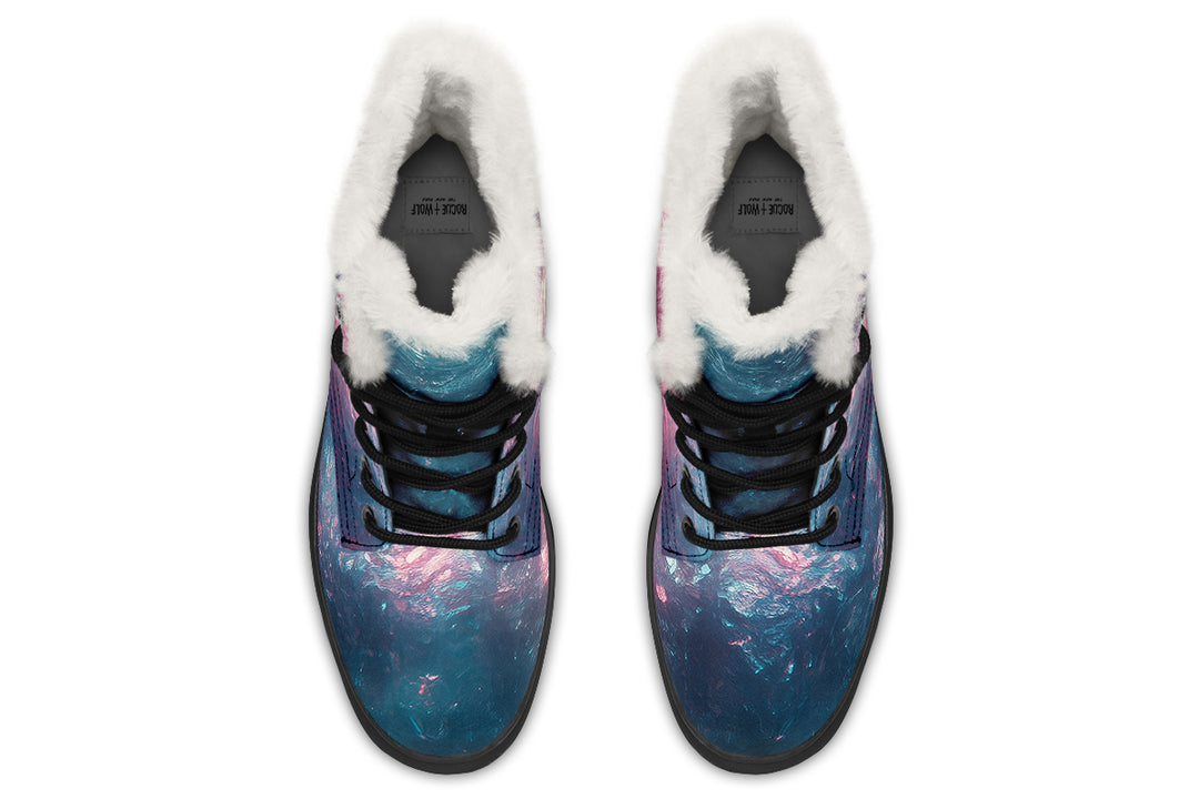 Celestial Crystal Winter Boots