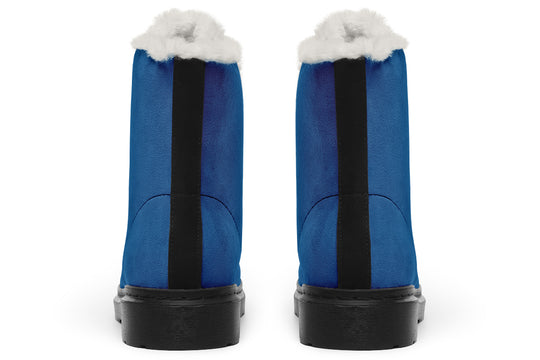 Cobalt Blue Winter Boots
