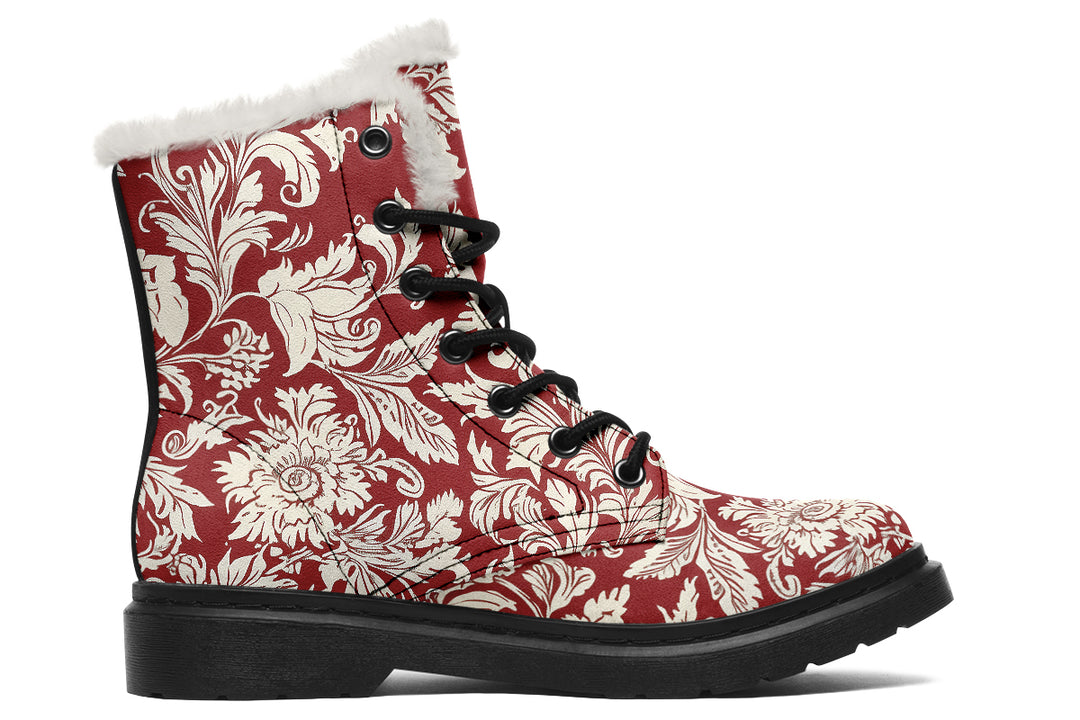 Crimson Old Glory Winter Boots