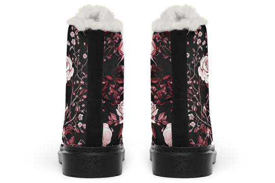 Crimson Rose Romance Winter Boots