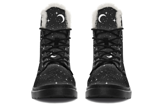 Death Tarot Winter Boots