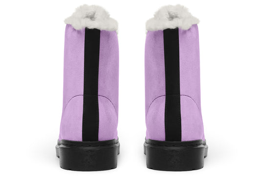 Digital Lavender Winter Boots