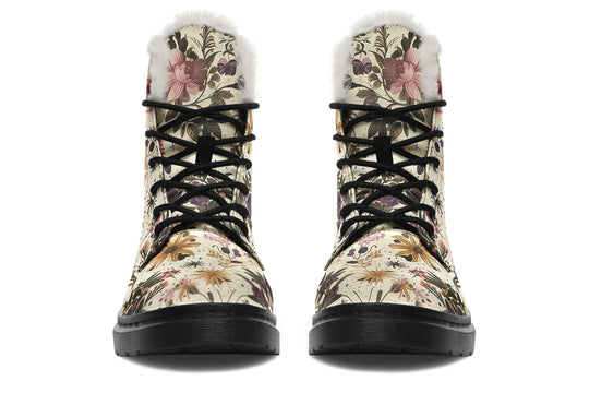 Enchanted Blossoms Winter Boots