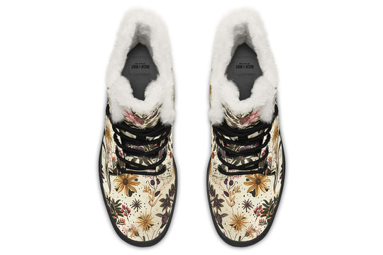 Enchanted Blossoms Winter Boots