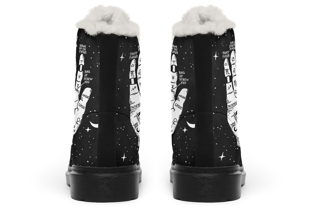 Fate Tarot Winter Boots