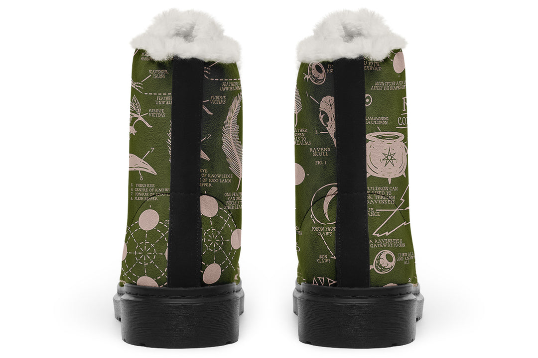 Fern Raven Study Winter Boots