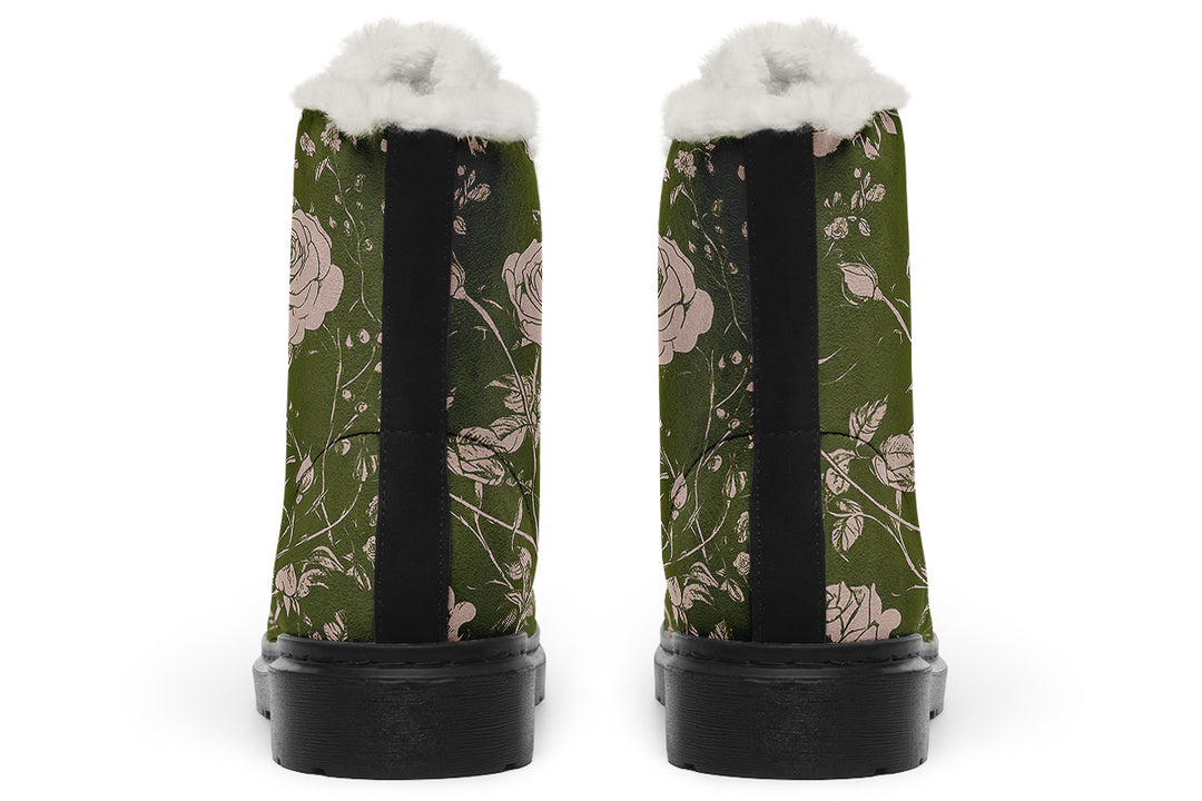 Fern Rose Romance Winter Boots