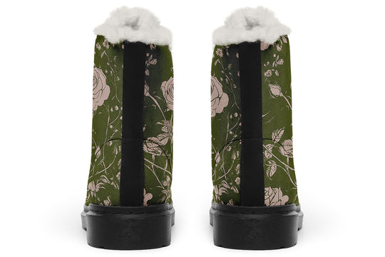 Fern Rose Romance Winter Boots